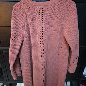 💗3/$20 Long muave cardigan